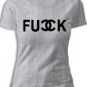 Женская футболка FUCK