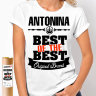 Женская футболка Best of The Best Антонина
