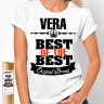 Женская футболка Best of The Best Вера