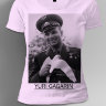 Женская Футболка Гагарин с голубем
