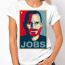 Женская футболка Стив Джобс POP ART