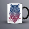 Кружка с Совой Purple Owl