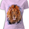 Женская футболка со Львом