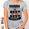 Женская футболка Best of The Best Марина