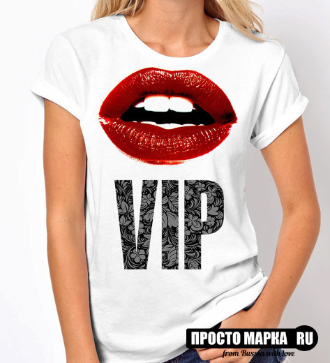 Женская футболка VIP