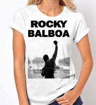 Женская футболка Рокки Бальбоа