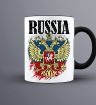 Кружка Флаг России New