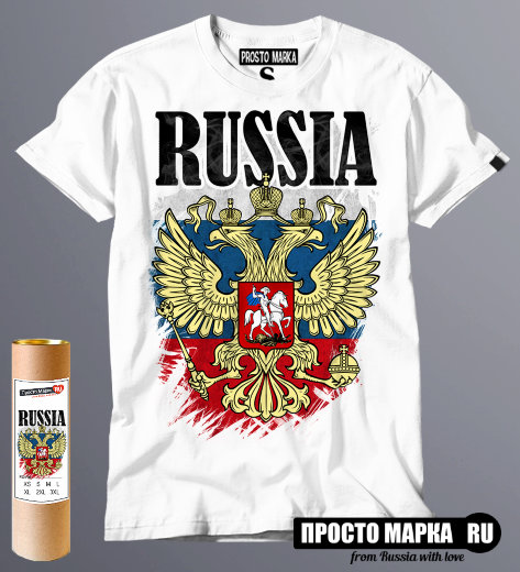 Футболка Флаг России New