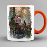 Кружка Путин на медведе (Шишкин лес)