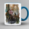 Кружка Путин на медведе (Шишкин лес)