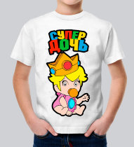 Детская футболка Супер дочь