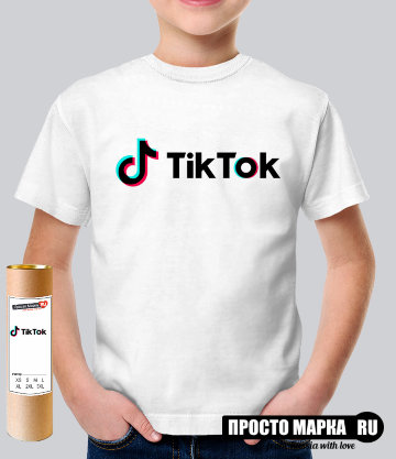 Детская футболка Tik Tok logo