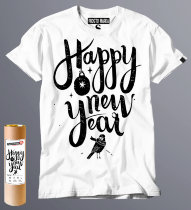 Новогодняя футболка Happy New Year New