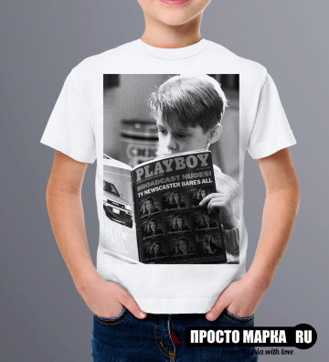Детская футболка Маколей Калкин