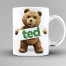 Кружка с медведем Тед