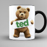Кружка с медведем Тед