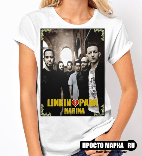 Женская Футболка Linkin Park maria