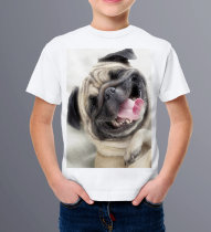 Детская футболка прикольная собака