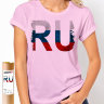 Женская футболка Знак RU