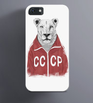 Чехол на iPhone Лев в форме СССР