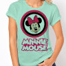 Женская Футболка Minnie Mouse/Pink bow