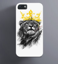 Чехол на iPhone Лев с Короной
