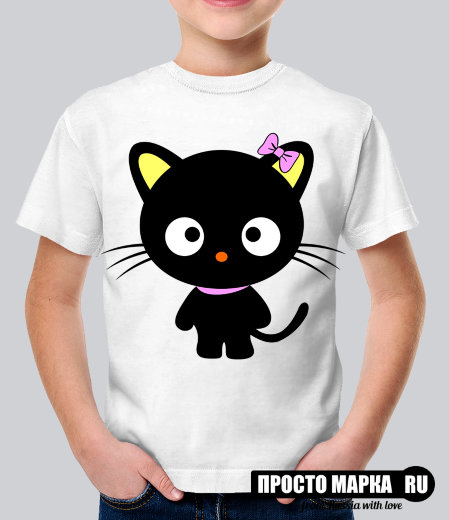 Детская футболка Black kitten