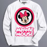 Толстовка Свитшот Minnie Mouse/Pink bow