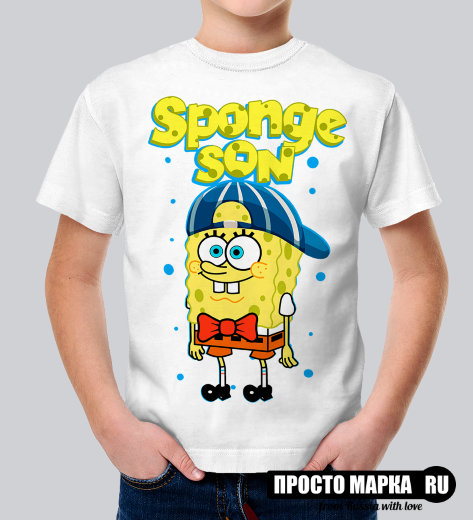 Детская футболка  Sponge Son