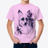 Детская футболка с Фиолетовой Собакой