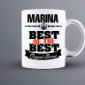 Кружка Best of The Best Марина