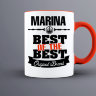 Кружка Best of The Best Марина