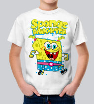 Детская футболка  Sponge Daughter