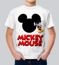 Детская футболка Mickey Mouse-Face