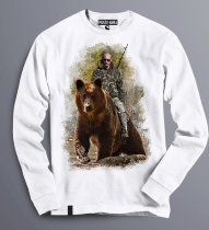 Толстовка Свитшот Путин на медведе