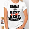 Женская футболка Best of The Best Диана