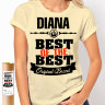 Женская футболка Best of The Best Диана