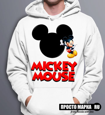 Толстовка с капюшоном Mickey Mouse-Face