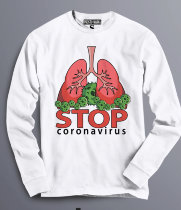 Толстовка Свитшот STOP coronavirus