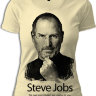 Женская футболка Стив Джобс Premium