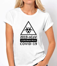 Женская Футболка 2019-nCOV coronavirus COVID 19