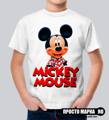 Детская футболка Mickey Mouse/Smile
