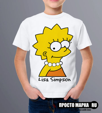Детская Футболка Lisa Simpson