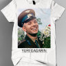 Детская футболка с фото Гагарина