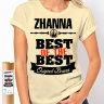 Женская футболка Best of The Best Жанна