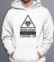Толстовка Hoodie 2019-nCOV coronavirus COVID 19