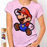 Женская футболка с Марио