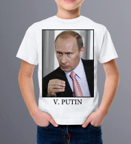 Детская футболка V. Putin 2