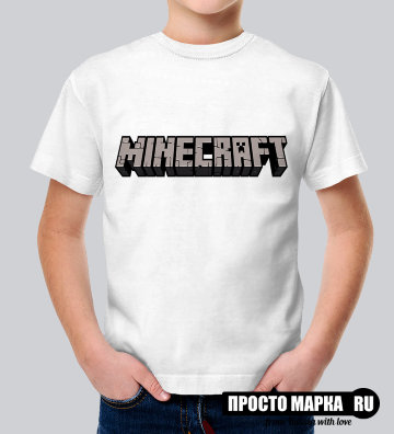 Детская футболка Minecraft 2
