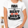 Женская футболка Best of The Best Инна